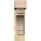 Ekena Millwork Merced Block Rough Sawn Bracket w/ Offset Brace, Douglas Fir, 6"W x 22"D x 22"H BKT0604X22X22MRC05RDF - alternate 2